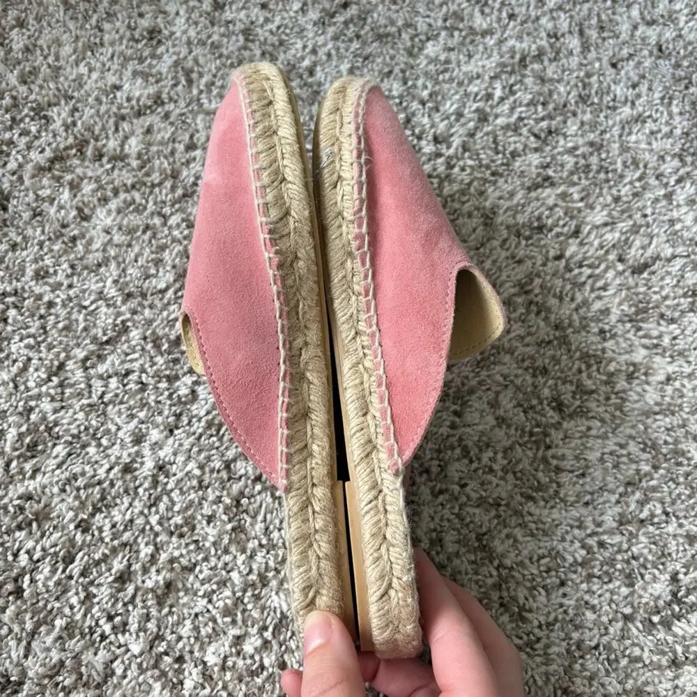 Manebí Women's Pink Espadrilles Slip On Shoes Size 7 (37)